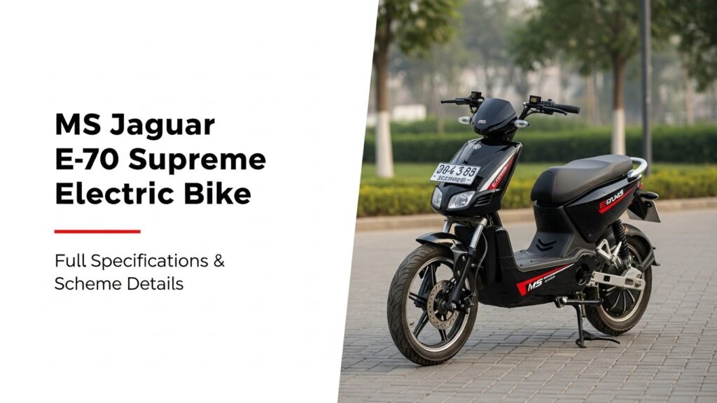 MS Jaguar E-70 Supreme Electric Bike