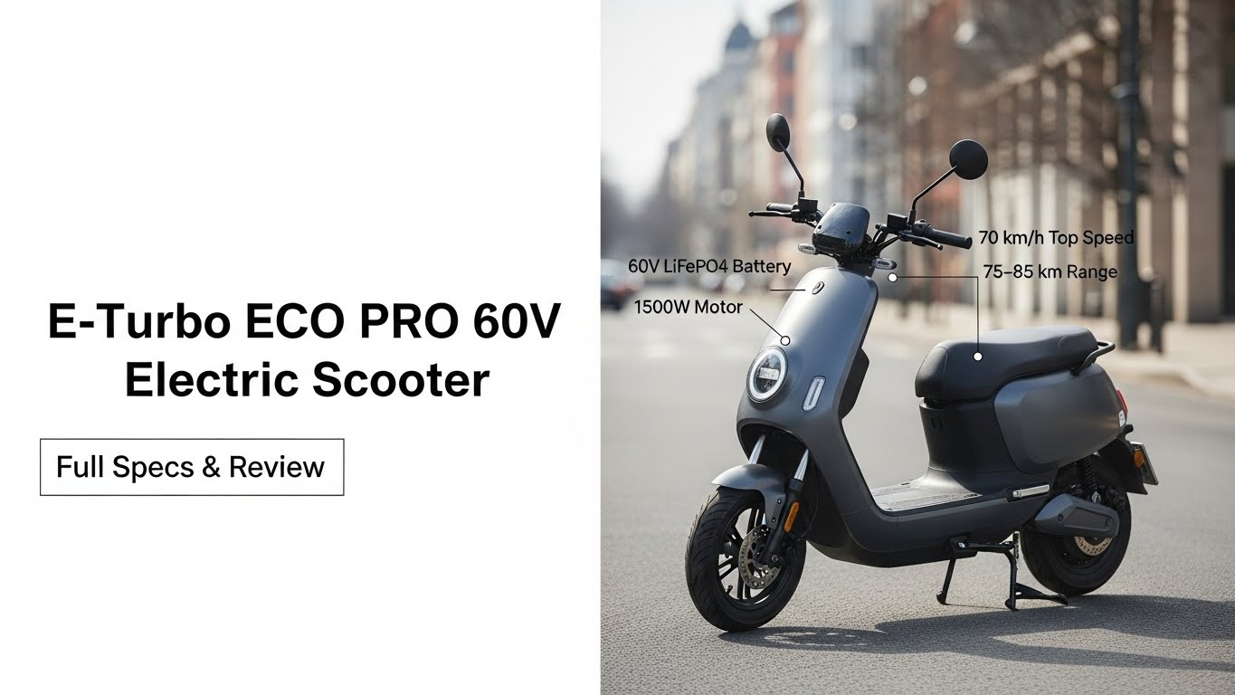 E-Turbo ECO PRO 60V Electric