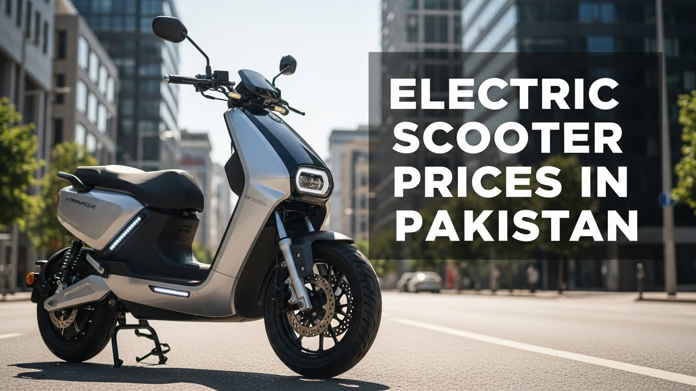 Electric Scooter Prices in Pakistan with Specifications and Variants