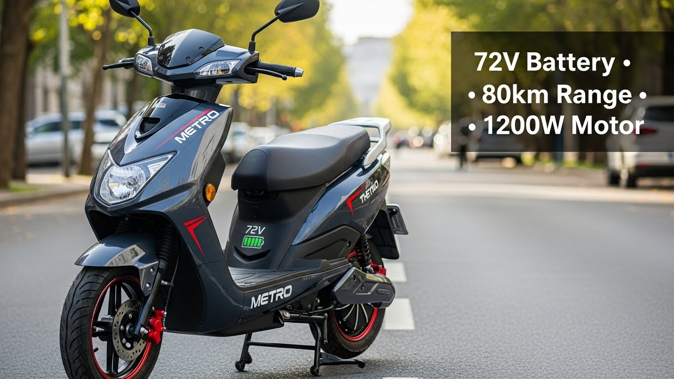 Pak Star Metro E-Vehicle Thrill 72V Electric 