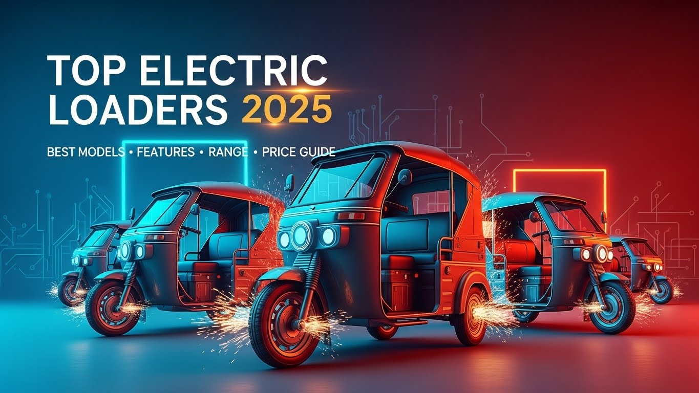 Top Electric Loader Rickshaws in Pakistan 2025