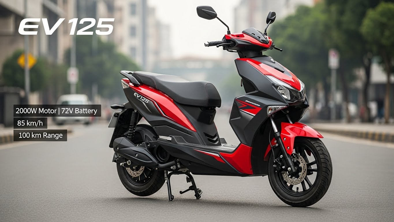 EV 125 Electric Scooter Review