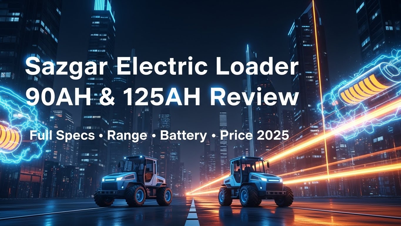 Sazgar Tempo Electric Loader 90AH and 125AH Full Specifications