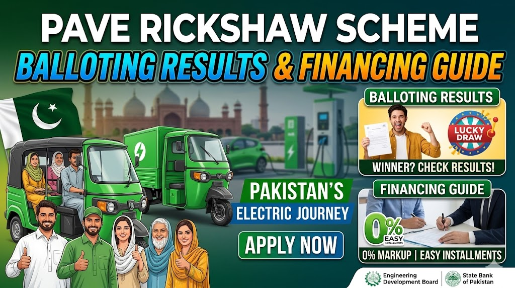 PAVE Three-Wheeler Rickshaw & Loader Scheme