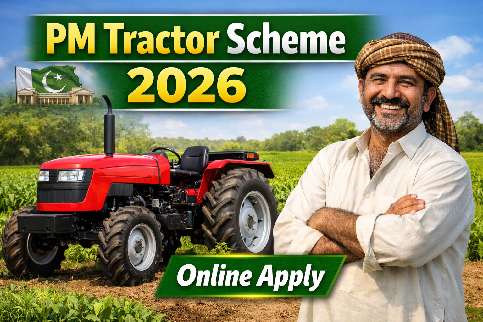 PM Tractor Scheme Online Apply – 2026 | Complete Guide for Farmers