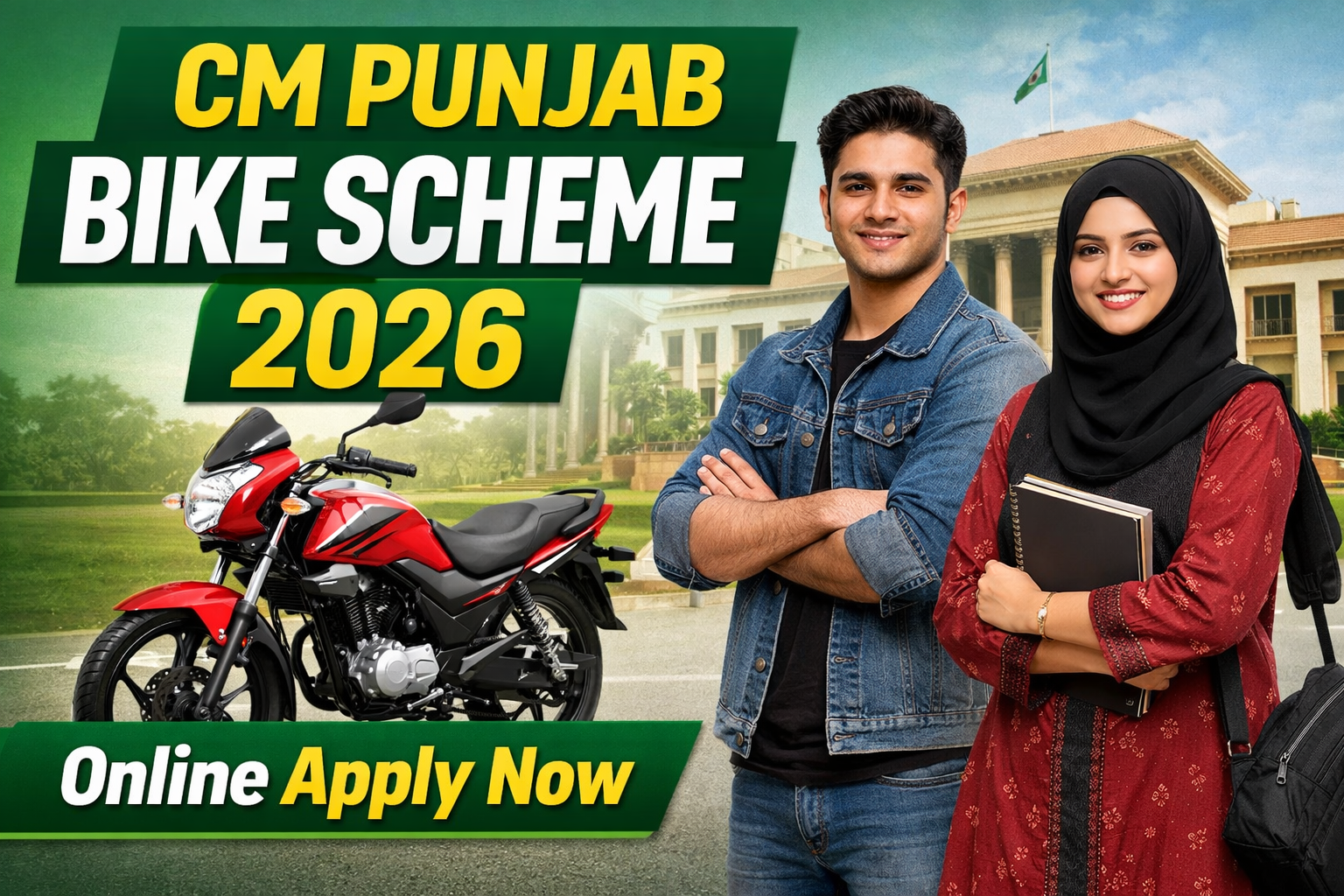 CM Punjab Bike Scheme 2026 Online Apply – Eligibility, Registration & Full Guide