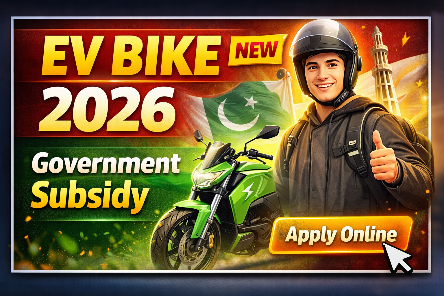 2026 EV Bike Government Subsidy Pakistan: Benefits and Requirements