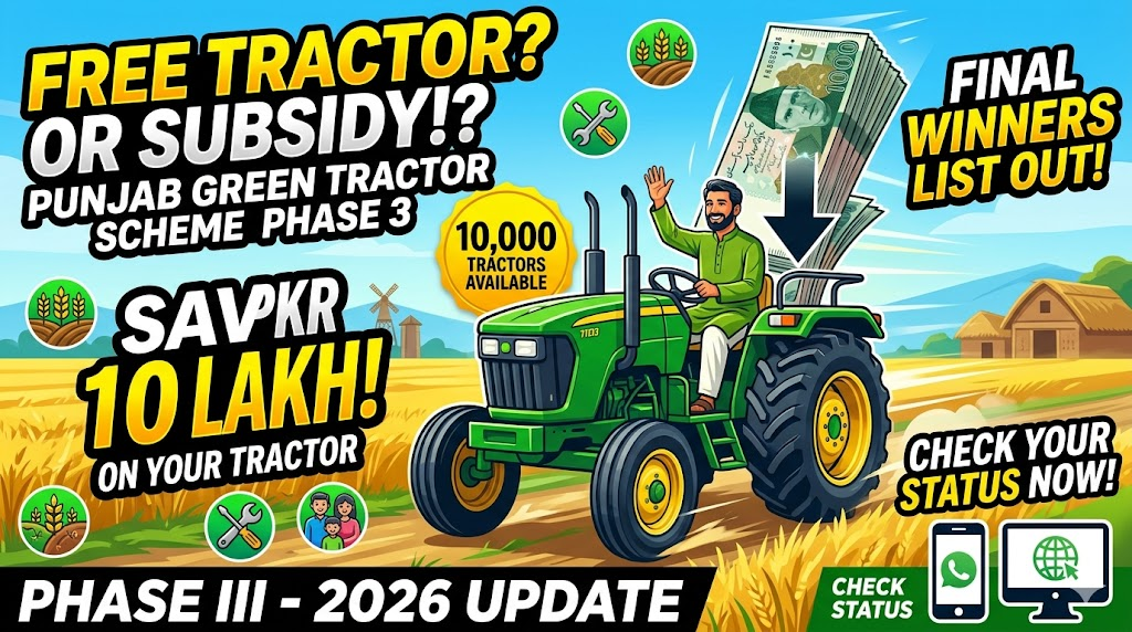 Punjab Green Tractor Scheme Phase 3