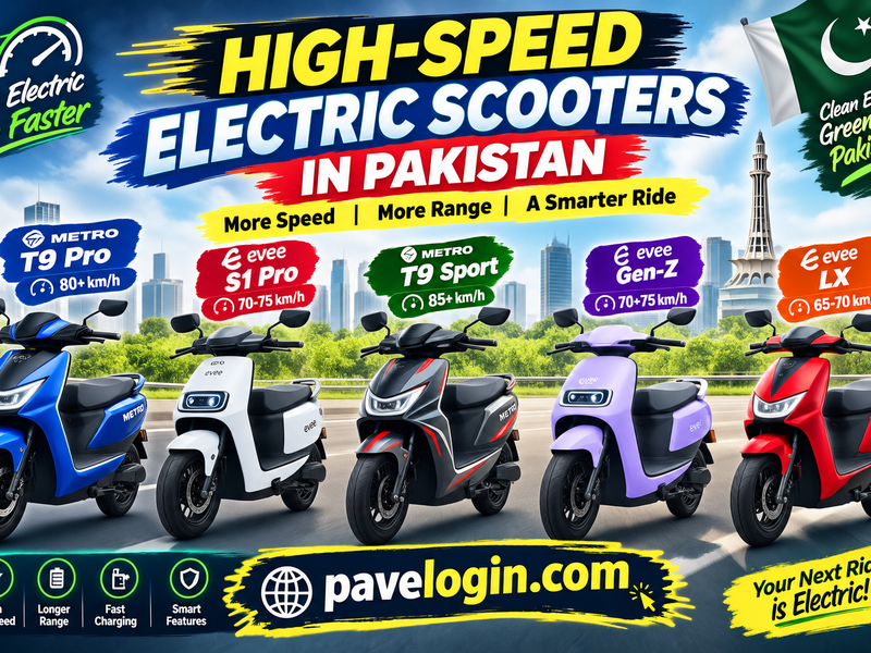 High-Speed Electric Scooters in Pakistan