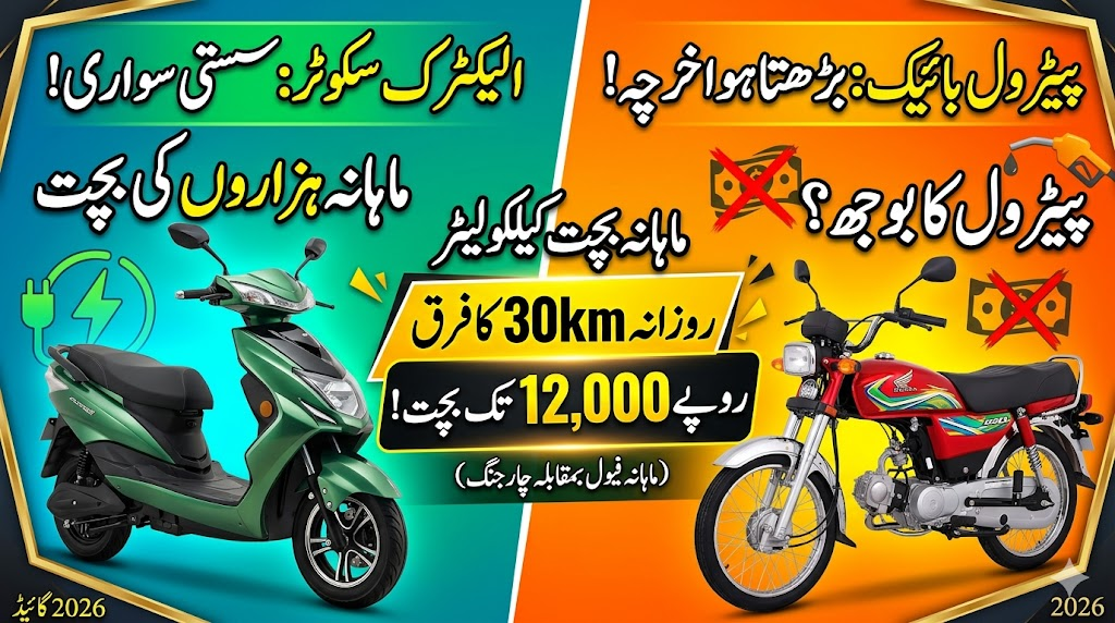 Electric Scooter vs Petrol Bike Monthly Saving Calculator